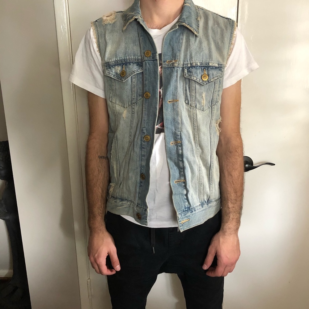 Standard Cloth Denim Vest